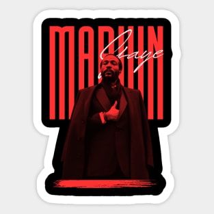 Marvin gaye///original retro Sticker